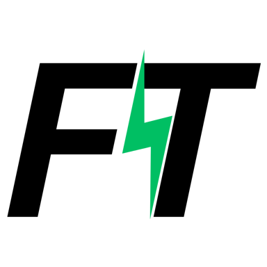 FluxTrade logo — Transparent — light backgrounds